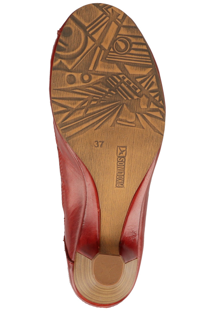 Pikolinos Sandalen Leder Rot - surf4shoes