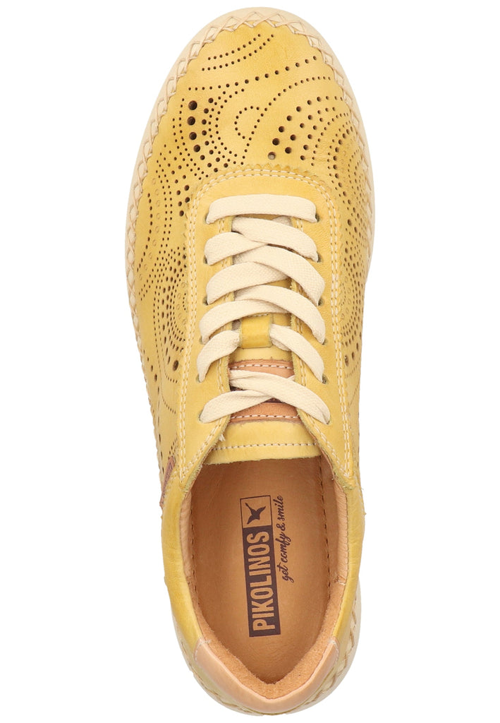 Pikolinos Halbschuhe Leder Gelb - surf4shoes