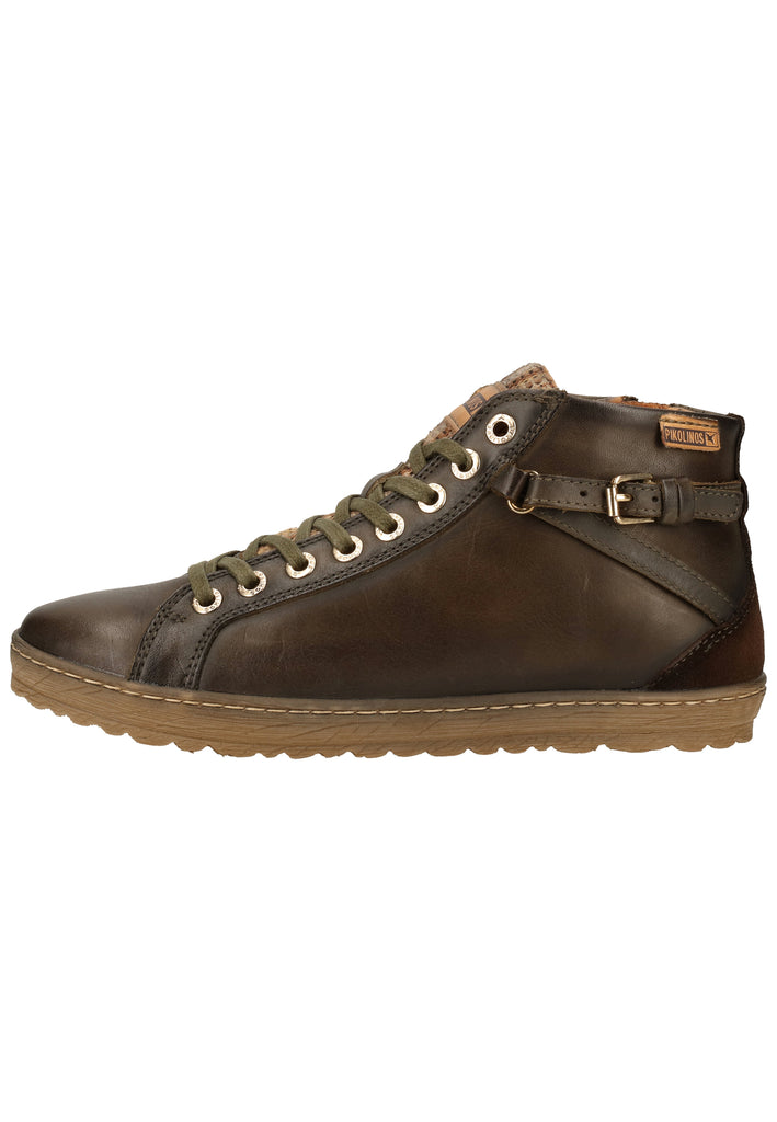 Pikolinos Sneaker Leder Dunkelbraun - surf4shoes