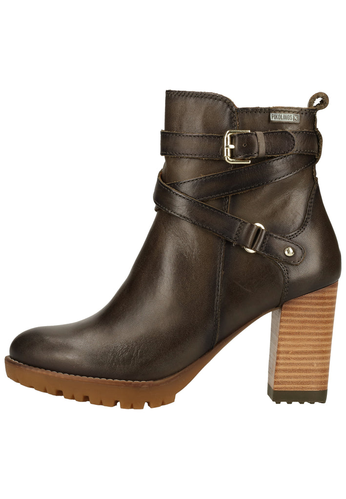 Pikolinos Stiefelette Leder Dunkelbraun - surf4shoes