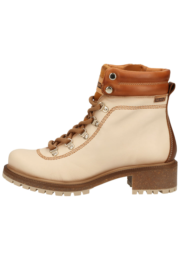 Pikolinos Stiefelette Leder Ivory - surf4shoes
