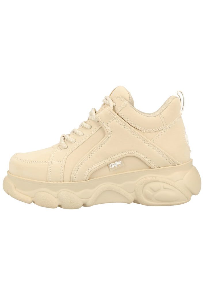 Buffalo Sneaker Lederimitat Cream - surf4shoes