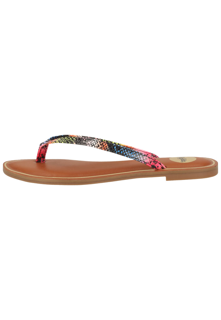 Buffalo Zehensteg Lederimitat Pink - surf4shoes