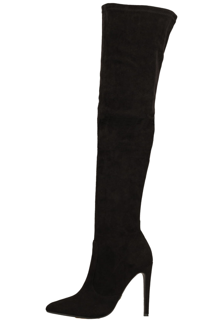 Buffalo Stiefel Textil Schwarz - surf4shoes