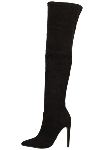 Buffalo Stiefel Textil Schwarz - surf4shoes