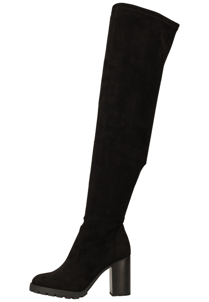 Buffalo Stiefel Lederimitat Schwarz - surf4shoes