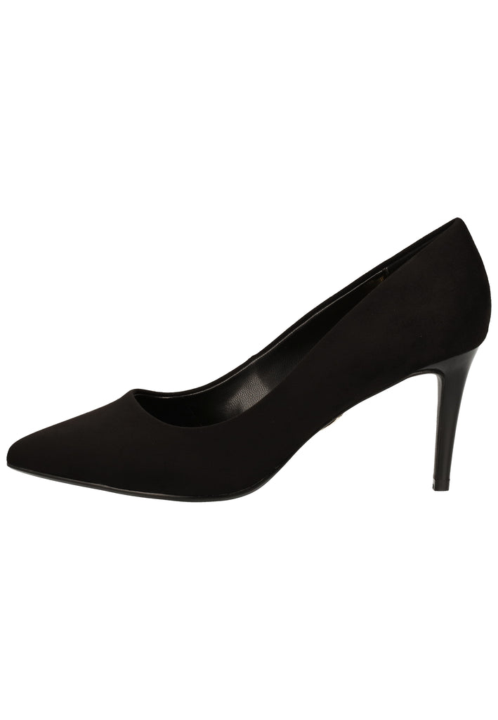 Buffalo Pumps Lederimitat Schwarz - surf4shoes