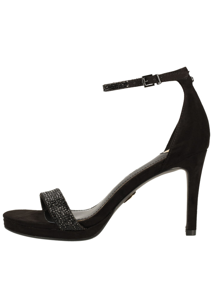Buffalo Sandalen Lederimitat Schwarz - surf4shoes