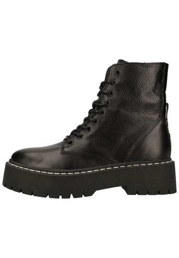 Steve Madden Stiefel Leder Black - surf4shoes
