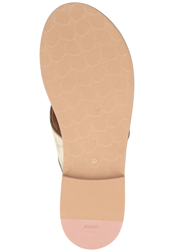 JOOP! Sandalen Leder/Synthetik Beige - surf4shoes