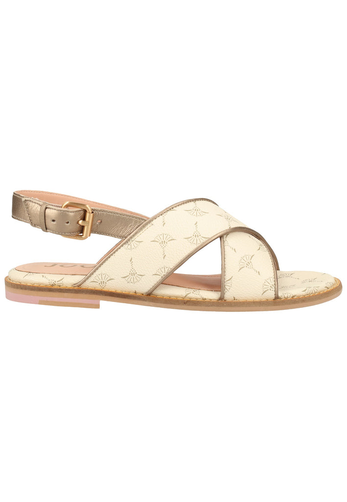 JOOP! Sandalen Leder/Synthetik Beige - surf4shoes