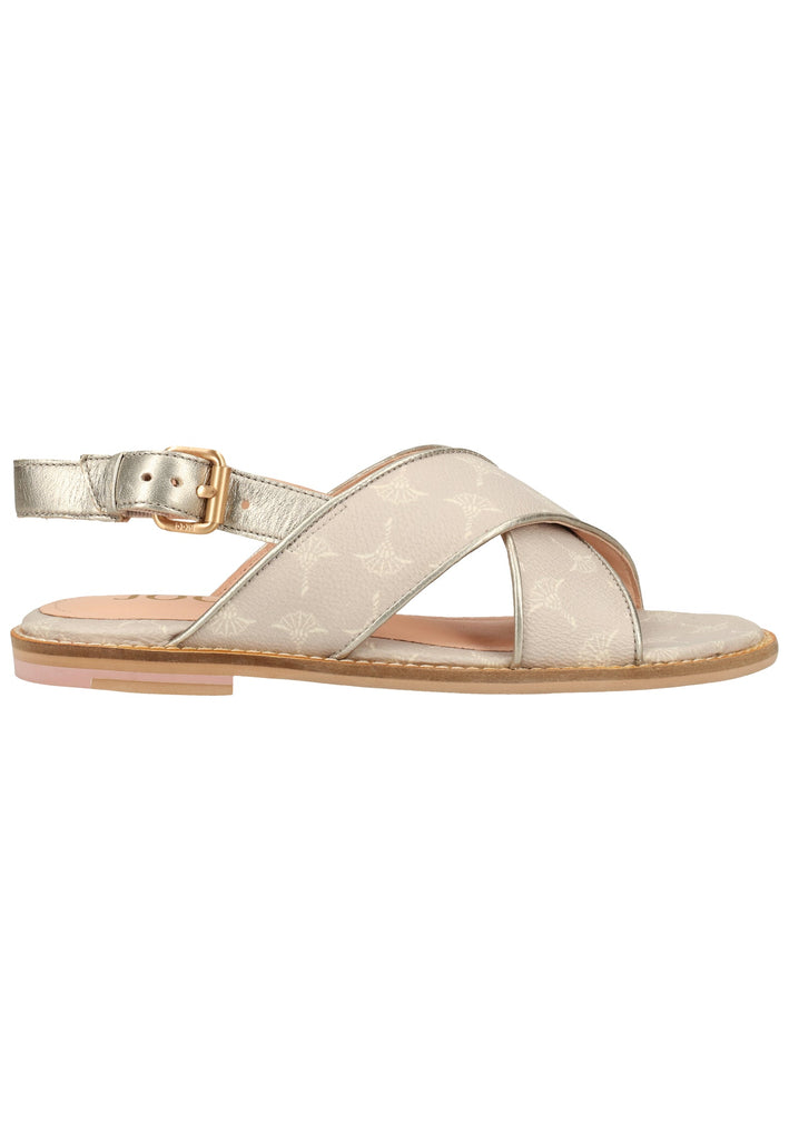 JOOP! Sandalen Leder/Synthetik Hellgrau - surf4shoes