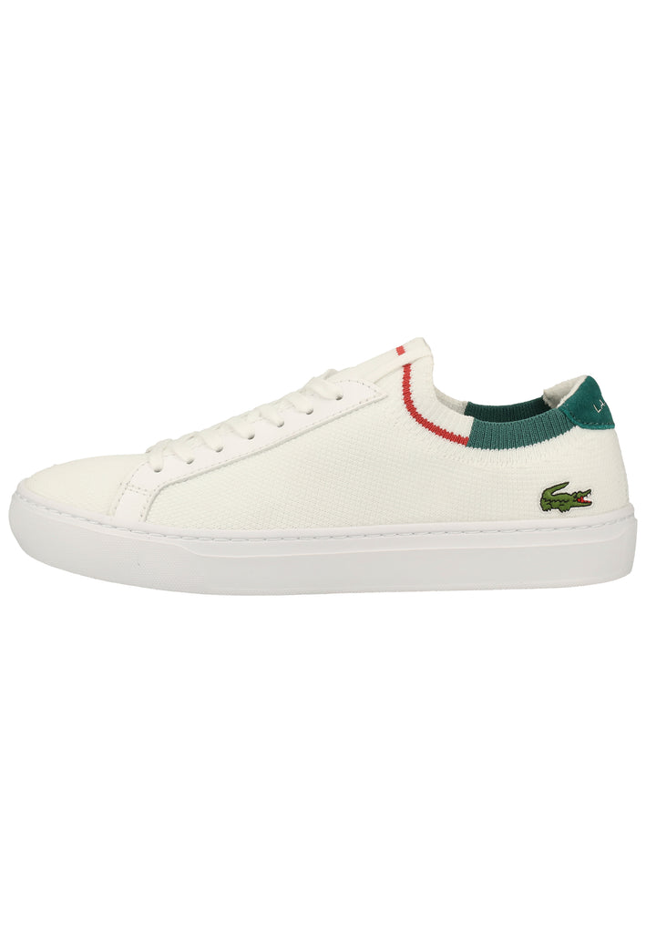 Lacoste Sneaker Textil Weiß/Grün - surf4shoes