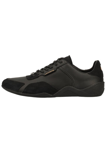 Lacoste Sneaker Leder Schwarz - surf4shoes