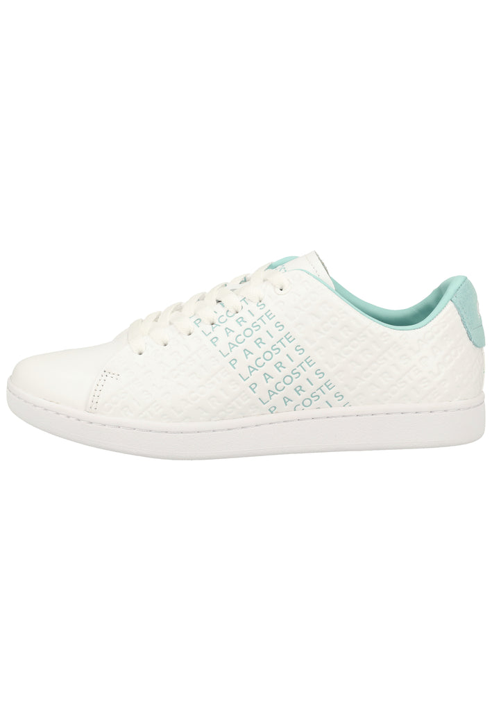 Lacoste Sneaker Leder Weiß/Grün - surf4shoes
