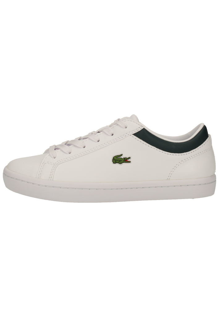 Lacoste Sneaker Leder/Synthetik Weiß/Grün - surf4shoes