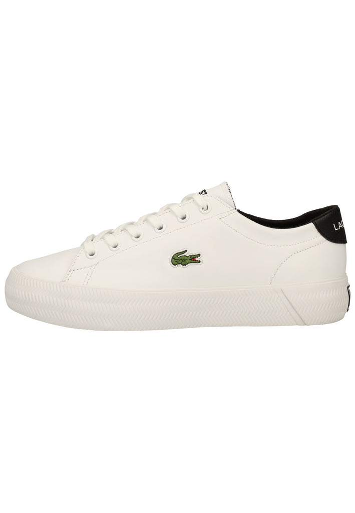 Lacoste Sneaker Leder/Synthetik Weiß/Schwarz - surf4shoes