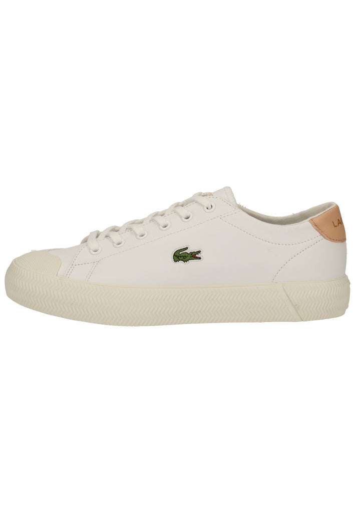 Lacoste Sneaker Nappaleder Weiß - surf4shoes