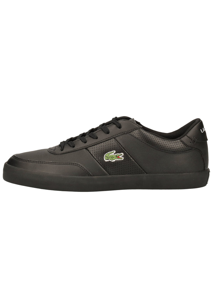Lacoste Sneaker Leder/Synthetik Schwarz - surf4shoes