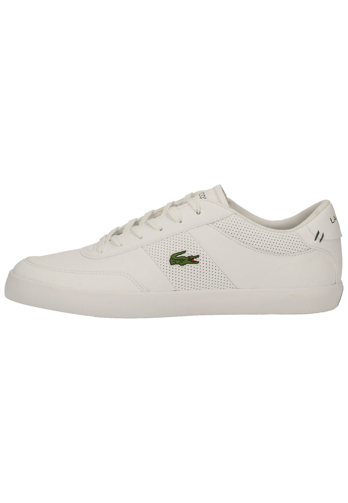 Lacoste Sneaker Leder/Synthetik Weiß - surf4shoes