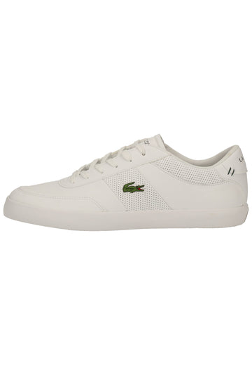 Lacoste Sneaker Leder/Synthetik Weiß - surf4shoes