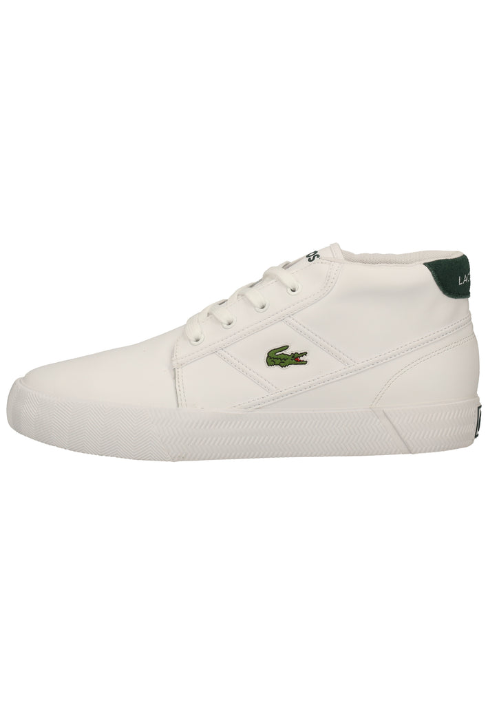 Lacoste Sneaker Leder/Synthetik Weiß/Grün - surf4shoes
