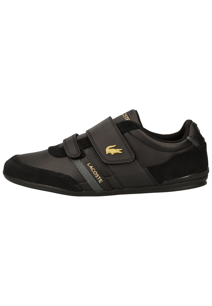 Lacoste Sneaker Veloursleder/Synthetik Schwarz/Grau - surf4shoes