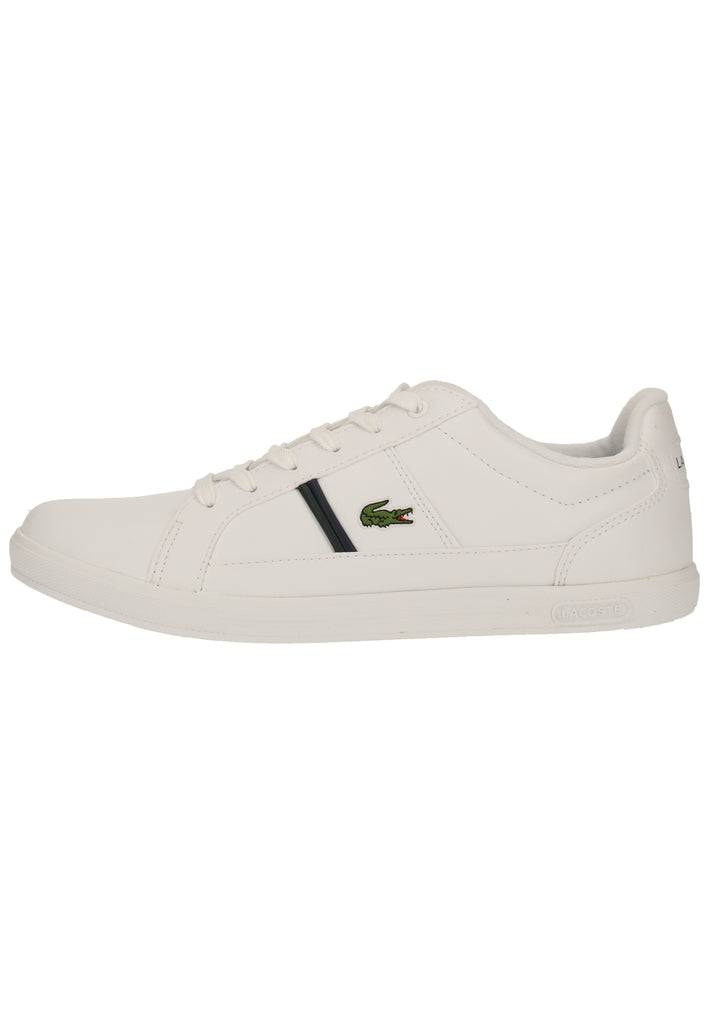 Lacoste Sneaker Leder/Synthetik Weiß/Grün - surf4shoes