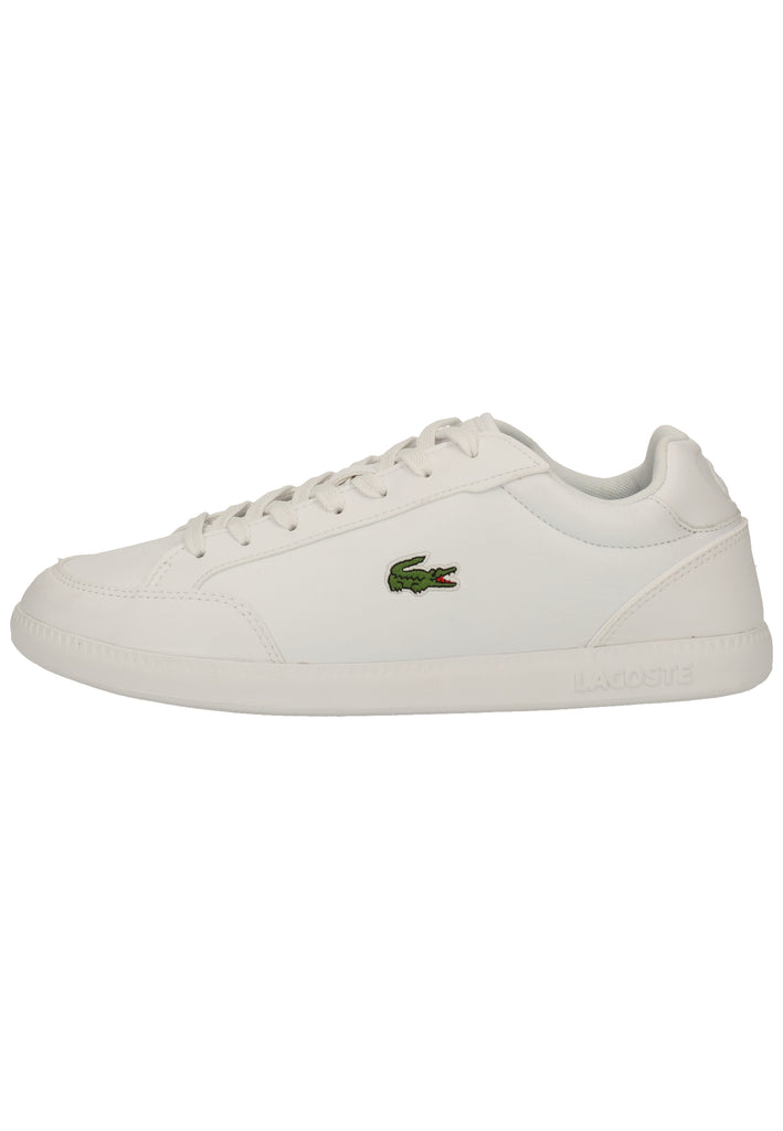 Lacoste Sneaker Leder/Synthetik Weiß - surf4shoes