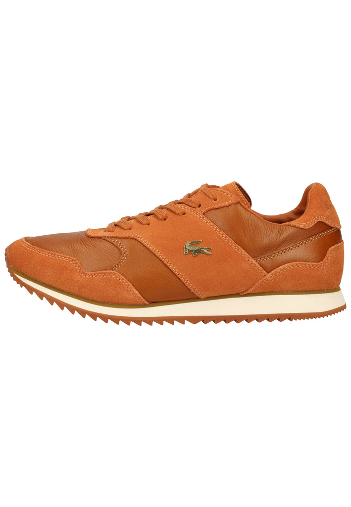 Lacoste Sneaker Leder Brown - surf4shoes