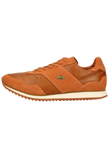 Lacoste Sneaker Leder Brown - surf4shoes