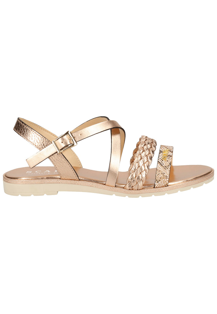 Scapa Sandalen Lederimitat Rot - surf4shoes