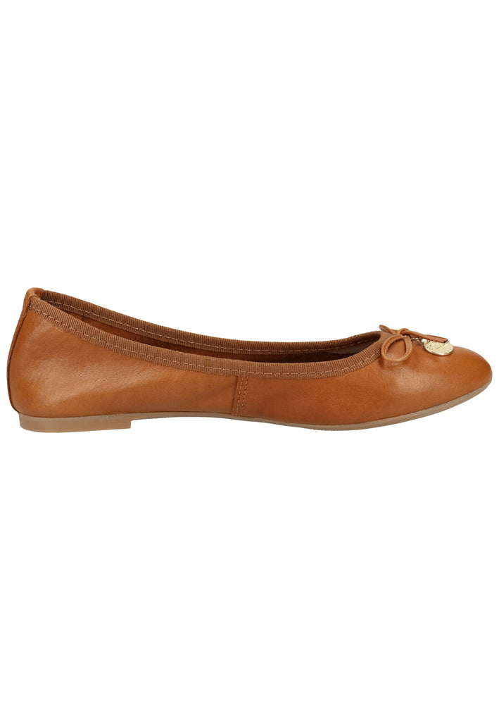 Scapa Ballerinas Leder Braun - surf4shoes