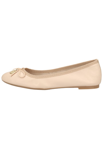 Scapa Ballerinas Leder Beige - surf4shoes