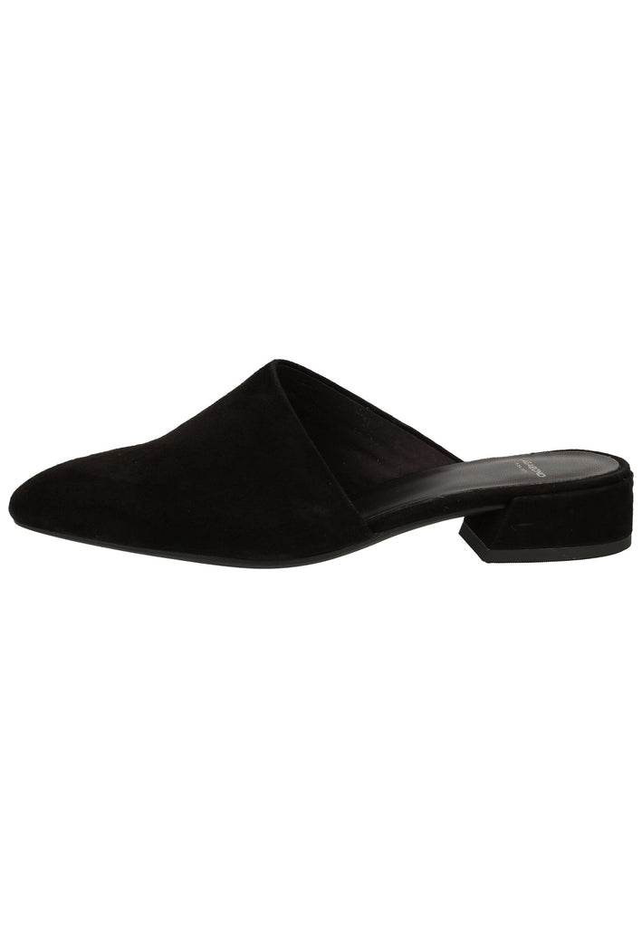 Vagabond Pantoletten Veloursleder Schwarz - surf4shoes