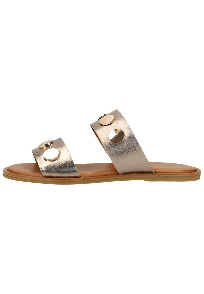 Inuovo Pantoletten Leder Pewter - surf4shoes