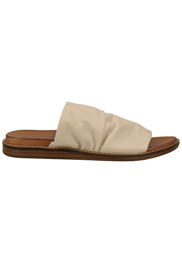 Inuovo Pantoletten Leder Beige - surf4shoes