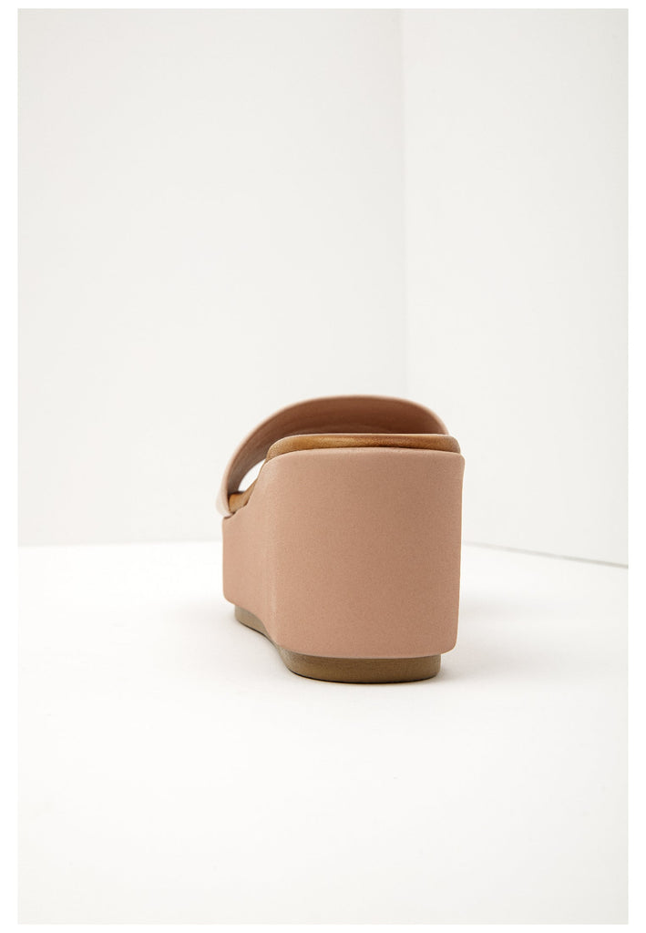 Inuovo Pantoletten Leder Rosa - surf4shoes