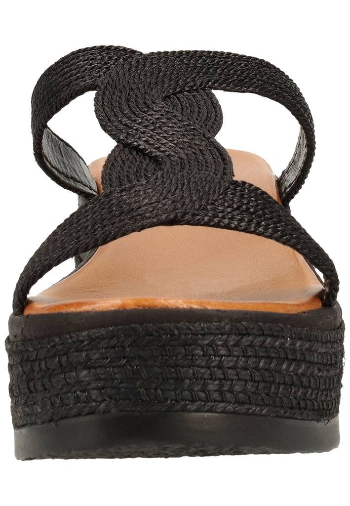 Inuovo Pantoletten Textil Schwarz - surf4shoes