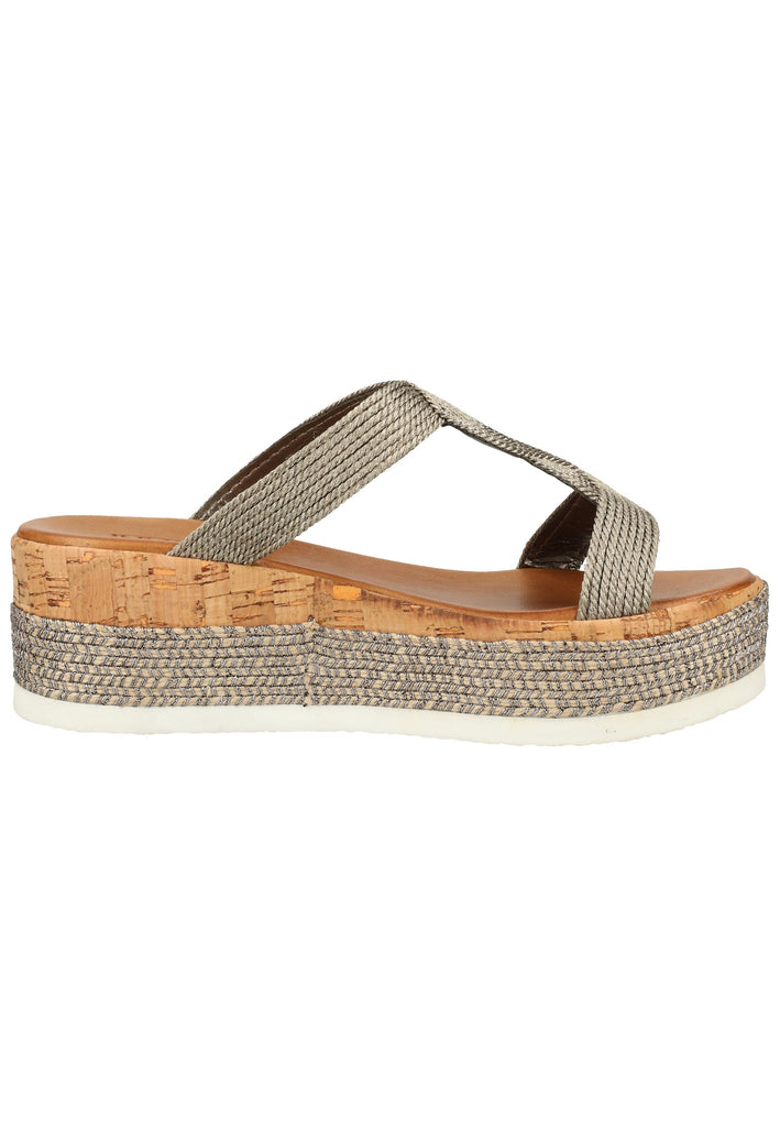 Inuovo Pantoletten Textil Pewter - surf4shoes
