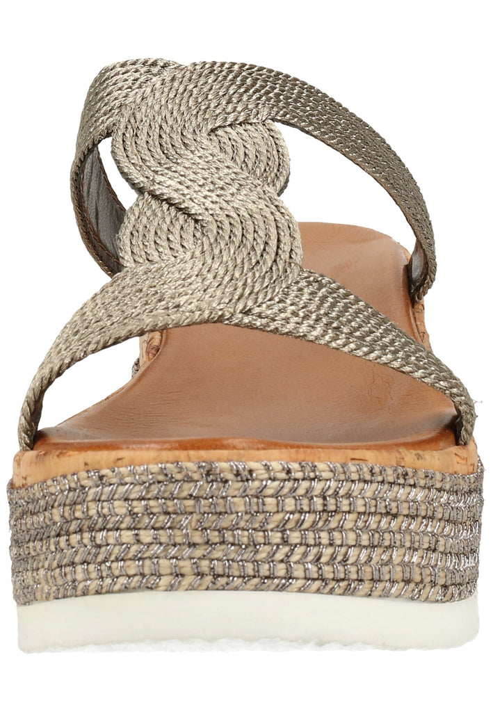 Inuovo Pantoletten Textil Pewter - surf4shoes