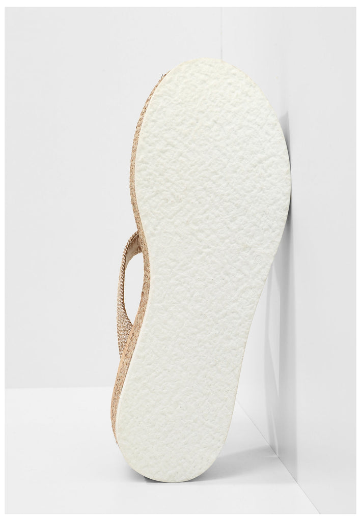 Inuovo Pantoletten Textil Rosegold - surf4shoes