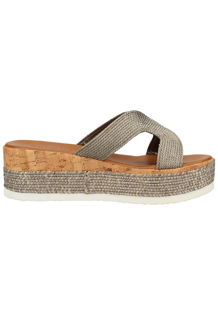 Inuovo Pantoletten Textil Pewter - surf4shoes
