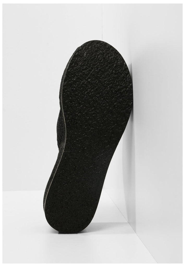 Inuovo Pantoletten Textil Schwarz - surf4shoes