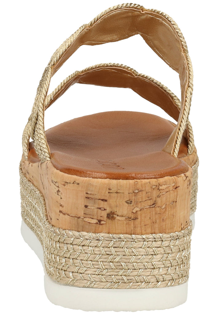 Inuovo Pantoletten Textil Gold - surf4shoes