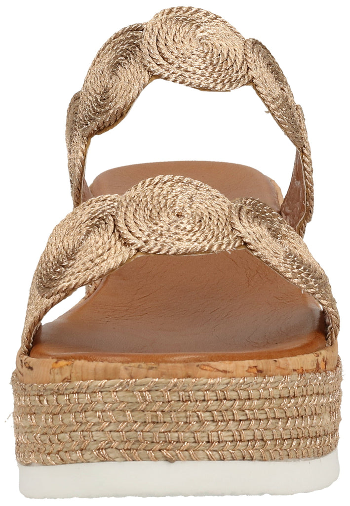 Inuovo Pantoletten Textil Rosegold - surf4shoes