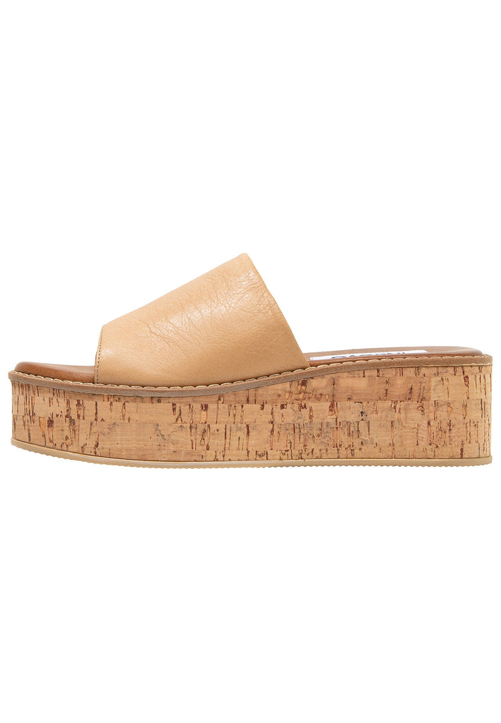 Inuovo Pantoletten Leder Hellbraun - surf4shoes