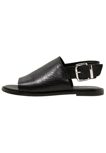 Inuovo Sandalen Leder Schwarz - surf4shoes