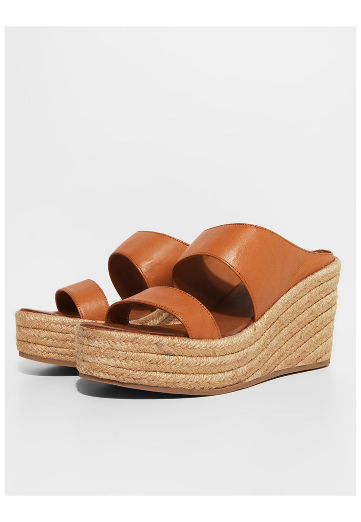 Inuovo Pantoletten Leder Mittelbraun - surf4shoes