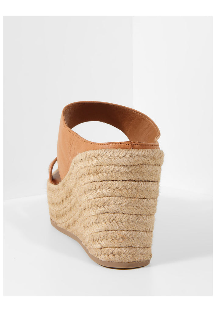 Inuovo Pantoletten Leder Mittelbraun - surf4shoes